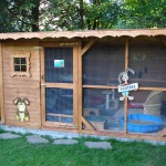 außengehege kaninchen